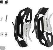 R1250GS Engine Guards Cylinder Head Guards Protector Cover Guard for BMW R1250 GS ADV Adventure R1250RS R1250RT 2019 2020 Decorate (Color : Black- Silver)