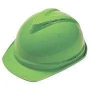 Msa Safety Hard Hat,Type 1, Class C,Hi-Vis Green 10035213 Msa Safety 10035213