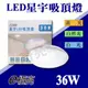 【奇亮科技】含稅 36W LED 星宇吸頂燈 照明燈 吊燈陽台燈走道燈 630336STD