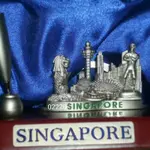 新加坡筆插擺飾，魚尾獅，擺飾，紀念品，相框~新加坡魚尾獅筆插擺飾 （全新品）（可放相框）（原封包裝有盒子）