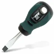TTI STUBBY SLOTTED SCREWDRIVER 6x38mm Hardened Magnetic Tip, Chrome Vanadium