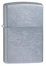 Zippo 207, Classic Street Chrome Finish Lighter, Full Size