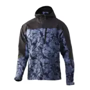 HUK Grand Banks Jacket Camo H4000049-037 Current Erie CHOOSE YOUR SIZE!