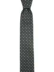 Geoffrey Beene 'Confetti Dot' Men's Black Dotted Tie