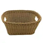 Collapsible Laundry Basket Seagrass Laundry Hamper Woven Clothes Storage Basket