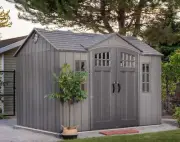 Lifetime 10x8ft Premium Garden Shed - Steel frame - 10 Year Warranty 3m x 2.4m