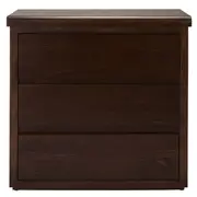 [James Lane] Calypso Dresser Chocolate - 3 Drawer