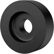 Ronyme Turntable Adapter Records Stabilizer for 7" Vinyl Player Turntable Accessories Aluminum Accessories EP Records Center Adapter