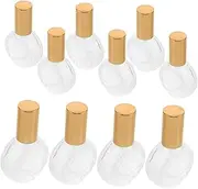 10pcs Empty Spray Bottles Travel Refillable Glass Bottles Fine Mist Atomizer Containers for Oil 10ml