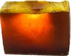 Hundy P Unscented Turmeric Soap Exfoliating Lava Bar Hand Made frequency Enhance