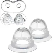 Corrector for Inverted, Flat and Shy Nipple Suckers for Women, for Small Nipples Breastfeeding, Nipple Suction Cups & Pullers, Softly Wear Day and Nig