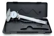 6" DIAL CALIPER STEEL SHOCKPROOF .001" OF ONE INCH