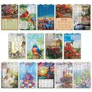 Design Works™ Lovely 2026 Sequin Calendars, Set of 14 Felt & Sequin Kit