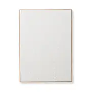 E Style Mara Framed Abstract Wall Art Hanging Home Decor 90x120cm White