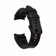 Wrist strap flexible in Silicone 20mm for Samsung Galaxy Watch 4 Smart Black