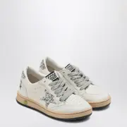 [Golden Goose] Ball Star White/silver Trainer 21 EU Grey