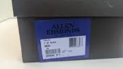 Allen Edmonds "CARLYLE" Men's Leather Plain Toe Oxfords 8 EEE Black USA
