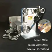 Electric Mini Belt Sander Polishing Sanding Grinding Machine Fixed Angle Grinder