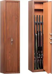 Rifle Gun Safe Mechanical Lock Protection Classic Safe Gun Cabinet Home Secure