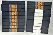 Mixed Lot of 18 Heritage Hard Plastic VHS & Beta Tape Covers Media Storage