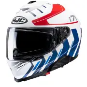 i71 Simo White Red MC21SF Full Face Helmet