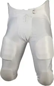 CRAMER Adult Football Game Pants 7 Pads w/Hip, Tailbone, Thigh, Knee Pads Sz S