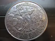 elvis gene simmons kiss beatles madonna michael jackson Mardi Gras Doubloon 1994