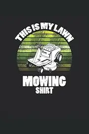 Lawnmowing Mowing Lawn Mower Lawn Mowing Gardener: 6x9 - Graph Paper - Notebook with 100 pages