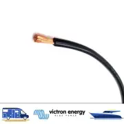 BLACK 6mm2 Cable per meter 50amp DC For Victron Solar Chargers MPPT and Panels