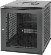 12U Wall Mount Network Cabinet, Data Server Rack Enclosure with Lockable Mesh Do