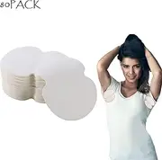 ALLYAOFA Underarm Sweat Pads, Disposable Underarm Dress Shields Fight Hyperhidrosis with Armpit Sweat Pads for Women and Men Ultrathin, Invisible, Comfortable, Armpit Protection-Individually Wrapped(80Pcs)