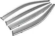 QVQOCUKS Car Side Window Deflector Compatible for Mazda CX-5 CX5 2017 2018-2022 Window Visors Guard Sun Guard Deflector Guard Shield Wind Deflector Accessories
