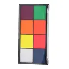 Face Paint Kit Fluorescent 8 Colors Quick Drying Easy Cleanable Cosmetic Gra WPD