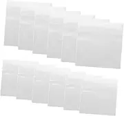 Alipis 80pcs Badge Self-Adhesive Bag Self Sealing Jewelry Bags Single Pocket Coin Sleeves Card Self Sealing Bags Candy Bag Packing Jewelry Storage Bags Envelope Sealer Transparent