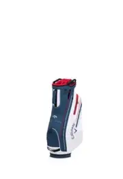 Golf CHEV 14 Cart Bag Navy/White/Red