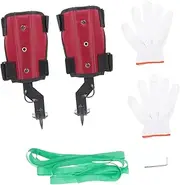[ANDRESLAD] Tree Climbing Tool Climbing Tree Tool Anti-Skid Tree Climb Shoes Tree Climbing Spikes Anti- Climber Tree Climbing Gear Tree Climb Tool Up-Right Tree Climber Steel