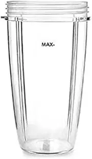 Replacement 32oz Blender Cup for Nutribullet Replacement Parts for Nutri Bullet 600W and 900, NutriBullet 1000 Watt Prime/NutriBullet Pro+ 1200 Watt(COLOR:clear)