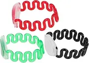 NOLITOY 3pcs Locker Bracelet Tags with Chip Unique Wristband Spa Id Identifier for Secure Storage Efficient Management for Sauna Bathhouse and Gym Lockers