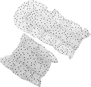 [VALICLUD] Versatile Detachable Ruffle Sleeves Elegant Wrist Cuffs for Dresses Fake Hand Sleeves
