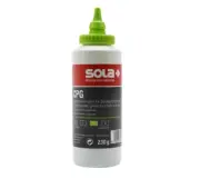Sola Chalk Powder CPG Green, Marking Chalk in Bottles 230g