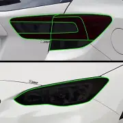 Fits Subaru Impreza 2017-2023 Tail Light Precut Smoked PPF Tint Headlight Film (for: Subaru)