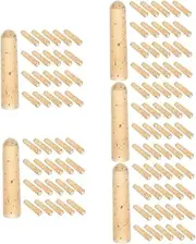 5sets Shockproof Fishing Rig Sleeve Carp Fishing Equipment Absorbent Rubber Buffer for Rig Making 50pcs*5