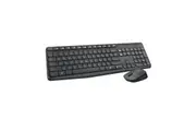 Logitech MK235 Wireless Keyboard and Mouse Combo 2.4GHz Wireless Compact Long Battery Life 8 Shortcut keys