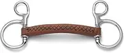 Cavalon Baucher Soft Leather Snaffle Bit