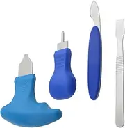XINMEIWEN 4Pack Model Separator Model Part Opener Basic Tool Set for Building Splitting Car Model Airplane Model (Blue)