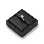 Ring Stand PU Leather Ring Display Holder Ring Showcase Display Block Jewelry...