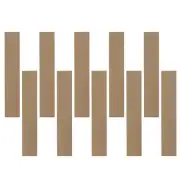 100 Pcs Blank Chopstick Paper Holders Chopsticks Set Travel