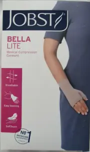 NEW in Box Jobst Bella Lite Compression Garment Beige Gauntlet, Small or Large