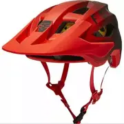 Fox Racing Speedframe MIPS Downhill MTB Bicycle Helmet Flo Red/Black Large