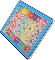 GOOHOCHY Multifunctional Touch Screen Early Education Learning Tablet for Cognitive Plaything for Alphabet Number Recognition Interactive Educational Bright Colors for Preschool Learning